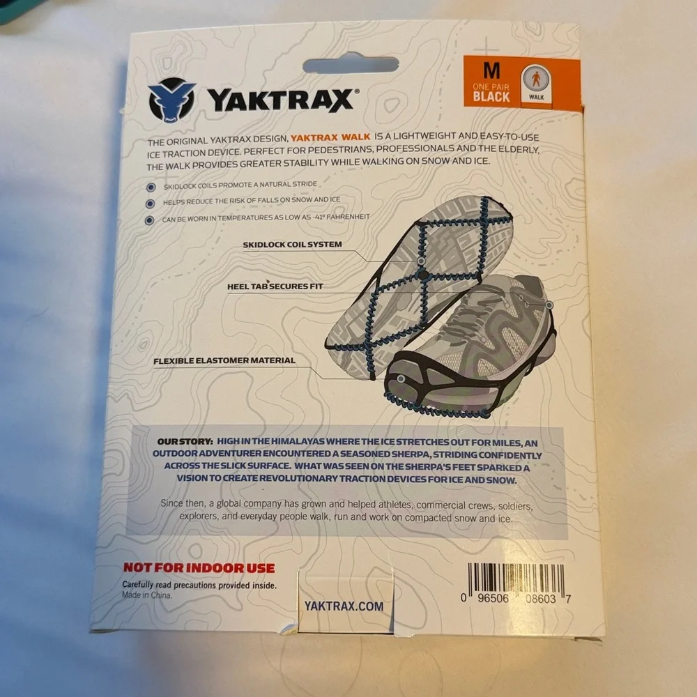 Yaktrax enhance your